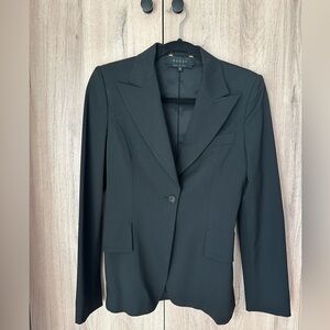Gucci black blazer size 38